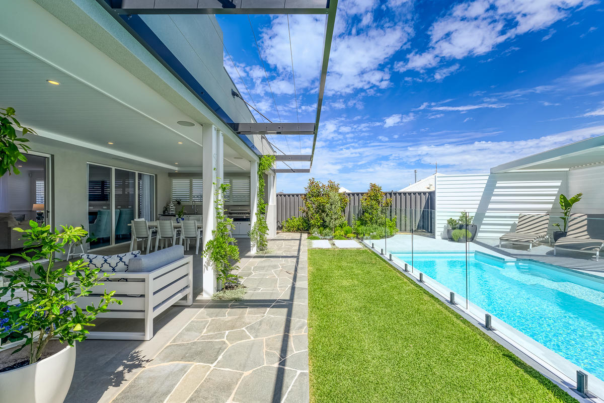 Hamptons style home in Perth